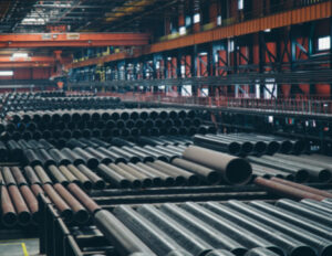 steel products, warehouse