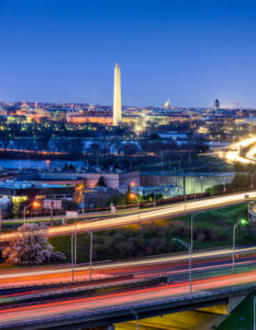 International Trade Law, DC aerial view